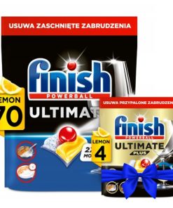 Finish Quantum Ultimate kapsułki do zmywarki 70szt + Gratis